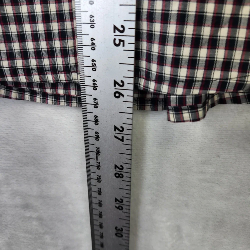 Ralph Lauren Kids Gingham Button Down Shirt Boys Size L 14-16 Long Sleeve‎